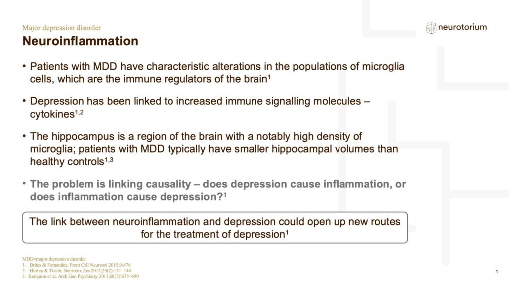 Major Depressive Disorder - Neurobiology and Aetiology - slide 32